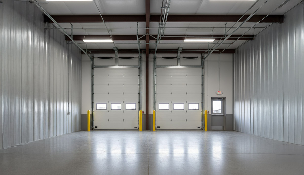 The Smartest Way to Move in Warren: Are You Still Using Your Freezing Driveway? 2 The spacious, well-lit, and secure indoor loading bay at MyPlace Self Storage in Warren, MI.