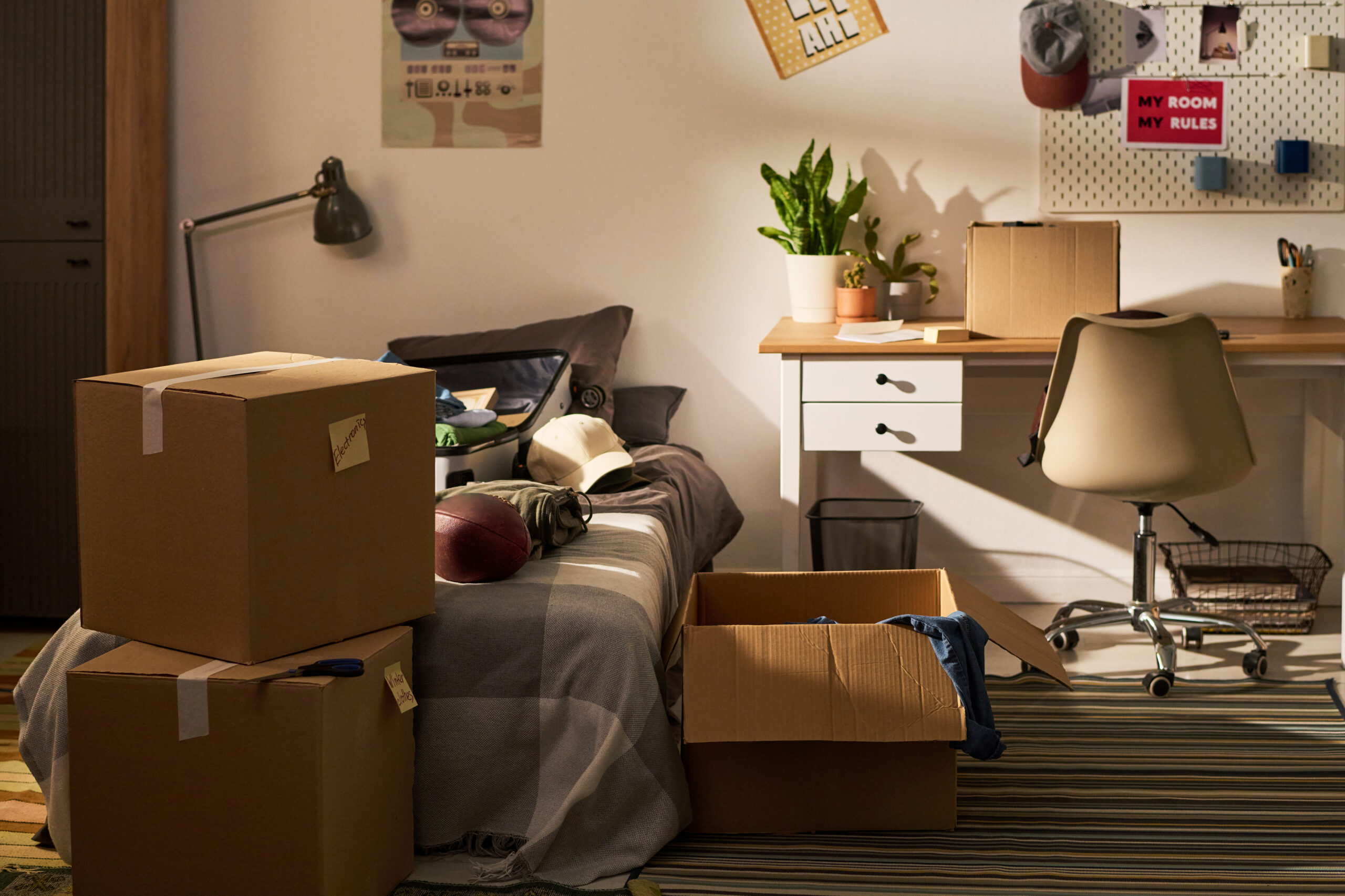 Where Do You Put Everything After the Kids Go Back to College?