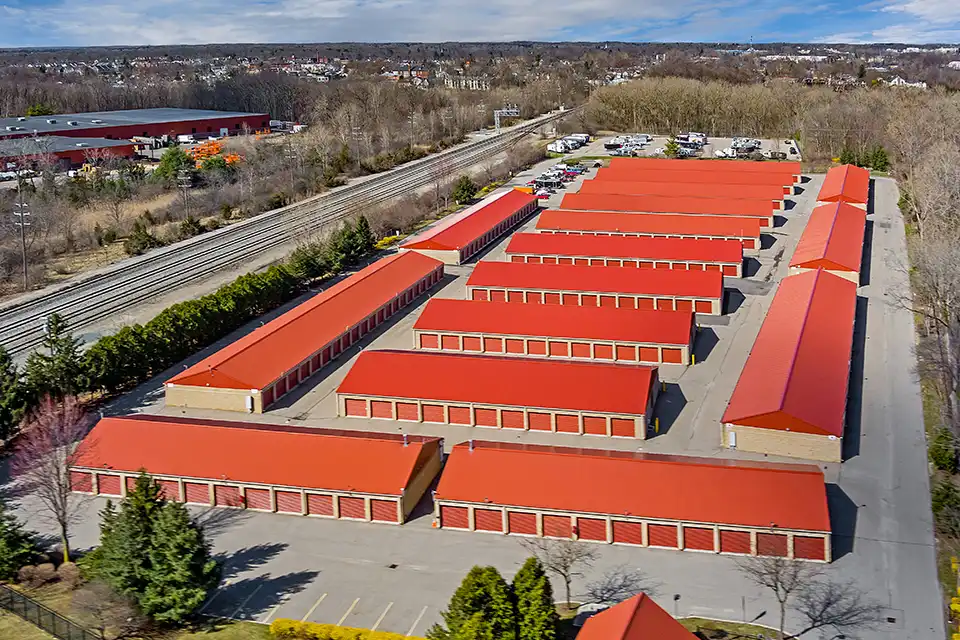 Photo of the MyPlace Self Storage location in Plymouth, MI on Haggerty Rd.