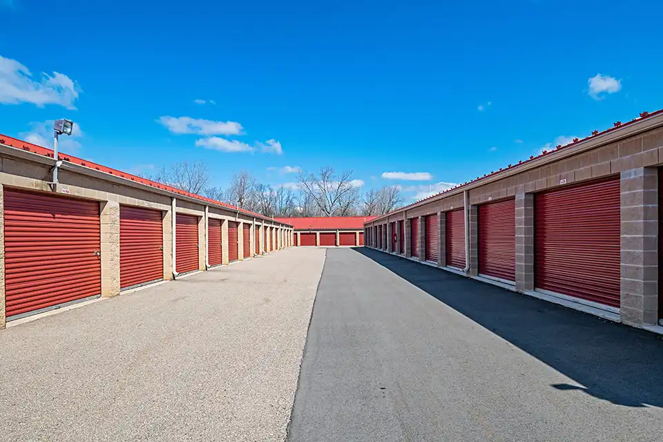 Photo of the MyPlace Self Storage location in Plymouth, MI on Haggerty Rd.