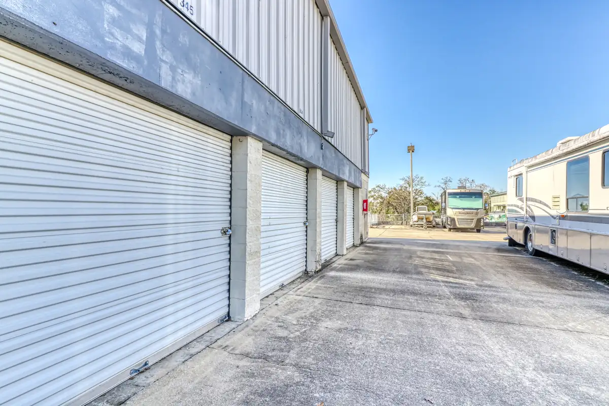 Oversized commercial storage bays at MyPlace Self-Storage on S Monroe Street in Tallahassee.